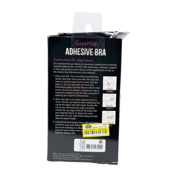 Fashion Forms Superlite Adhesive Strapless Backless Bra Nude Cup DD - Picture 2 of 4